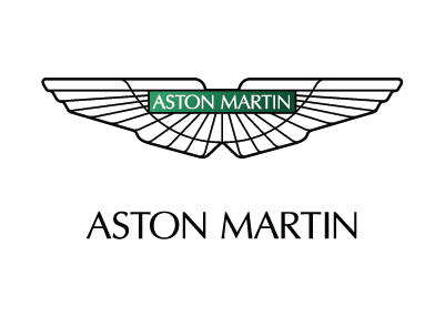 Aston Martin logo representing expert Aston Martin car repair and servicing in Abu Dhabi
