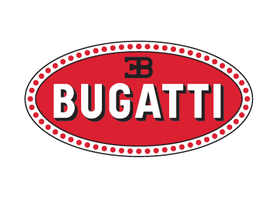 Bugatti logo representing expert Bugatti car repair and servicing in Abu Dhabi