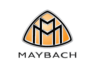 Maybach logo representing expert Maybach car repair and servicing in Abu Dhabi